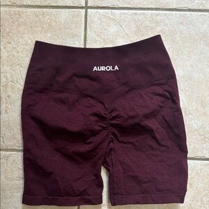 Women's Burgundy Shorts